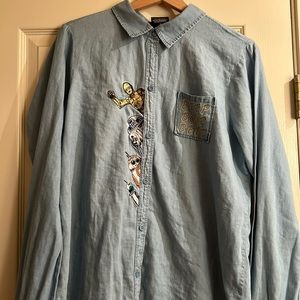 Her Universe Star Wars Droids Button Up